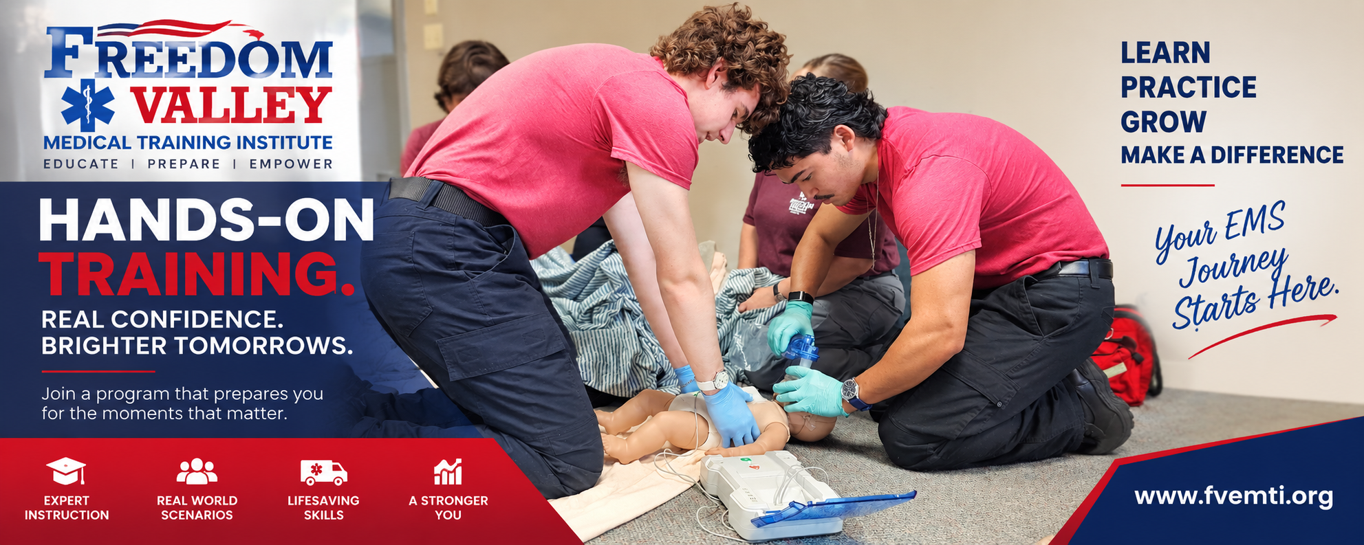 The changing needs of our communities and the continued development of new prehospital medical technologies mean that the service provided by EMTs, AEMT's and paramedics will change and evolve - meaning we are learning different things, in different ways, and developing new skills.